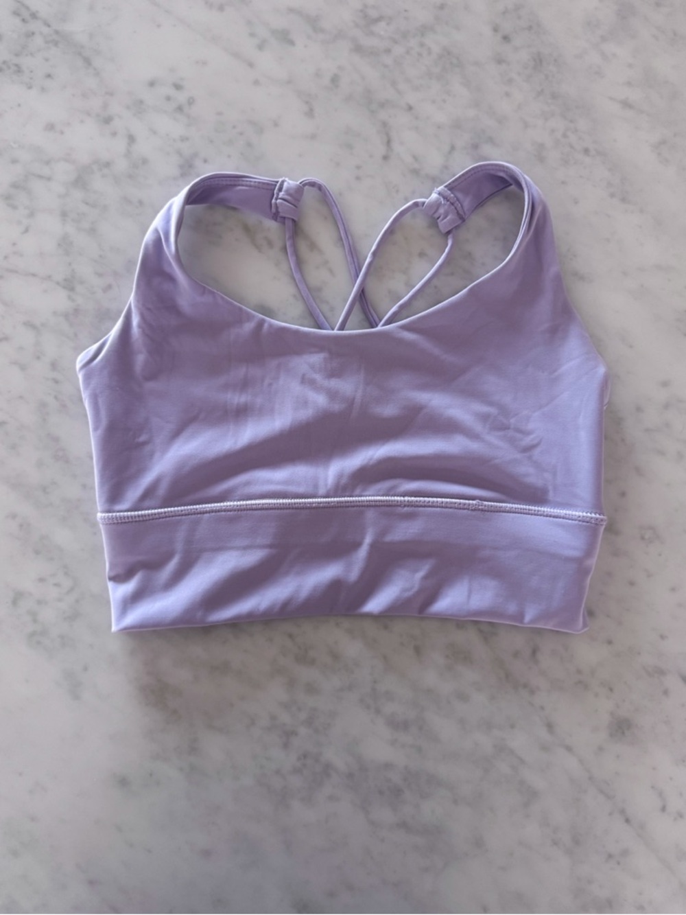 adanola lilac purple sports bra
